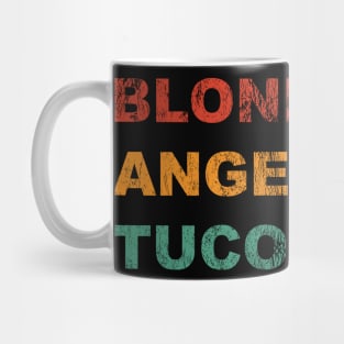 blondie, angel eyes, tuco Mug